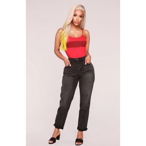 Good Girl Gone Bad High Rise Boyfriend Jeans - Black